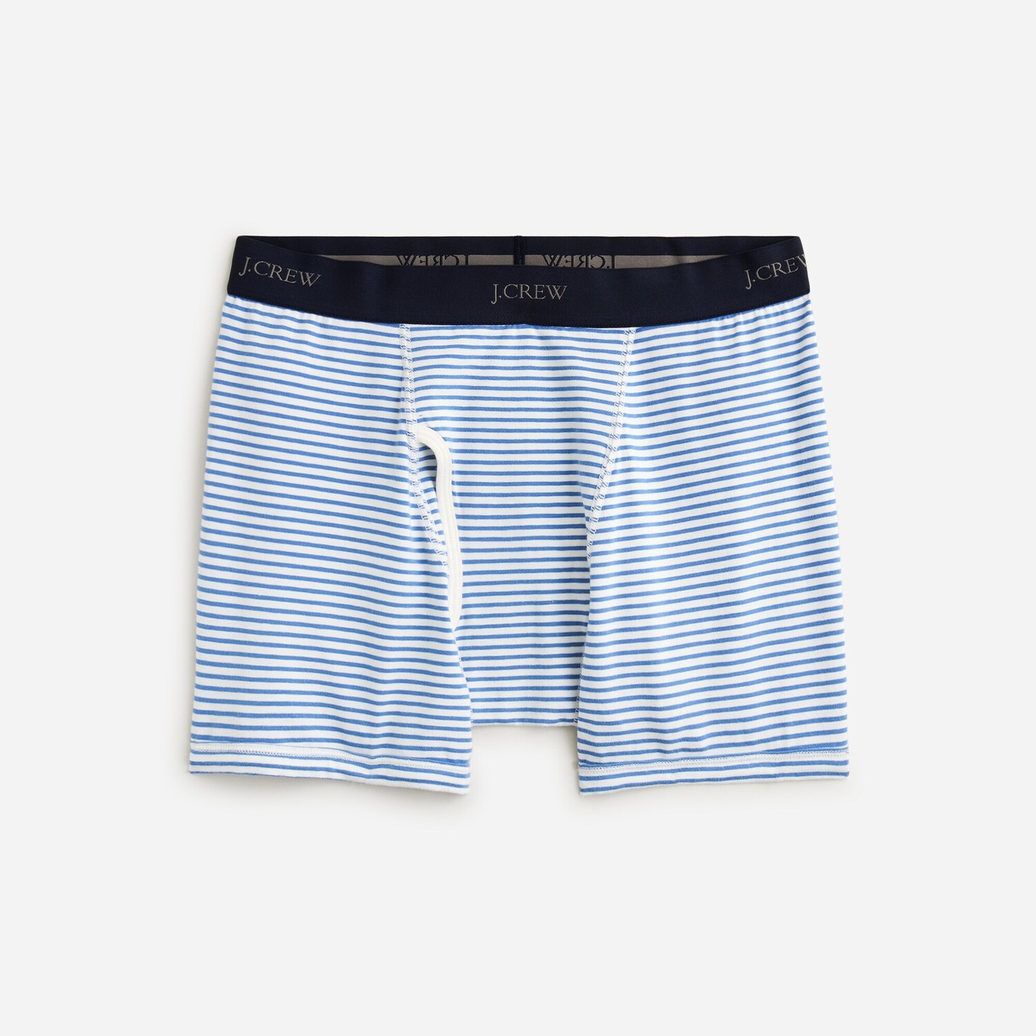 

Трусы-Боксеры стрейч 3 дюйма в полоску J.Crew, белый