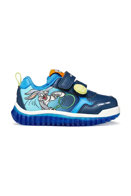 Кроссовки детские LIGHTYLOO x Looney Tunes Geox, синий — фото 2