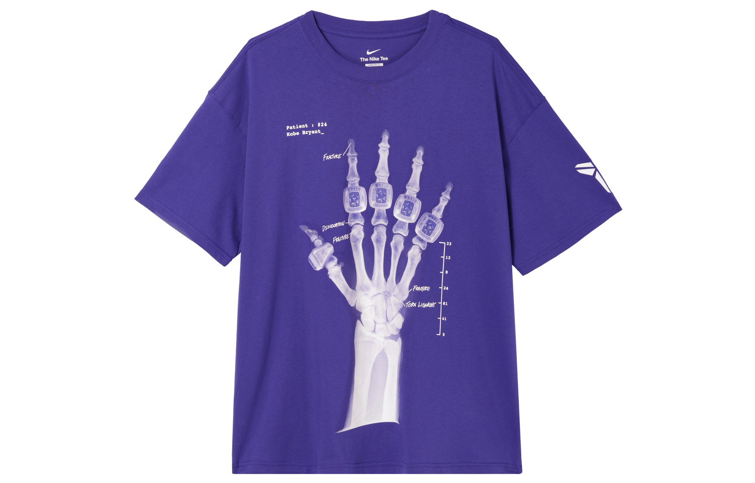 

Футболка Nike Kobe Bryant Broken Not Beaten, цвет Harmony Blue