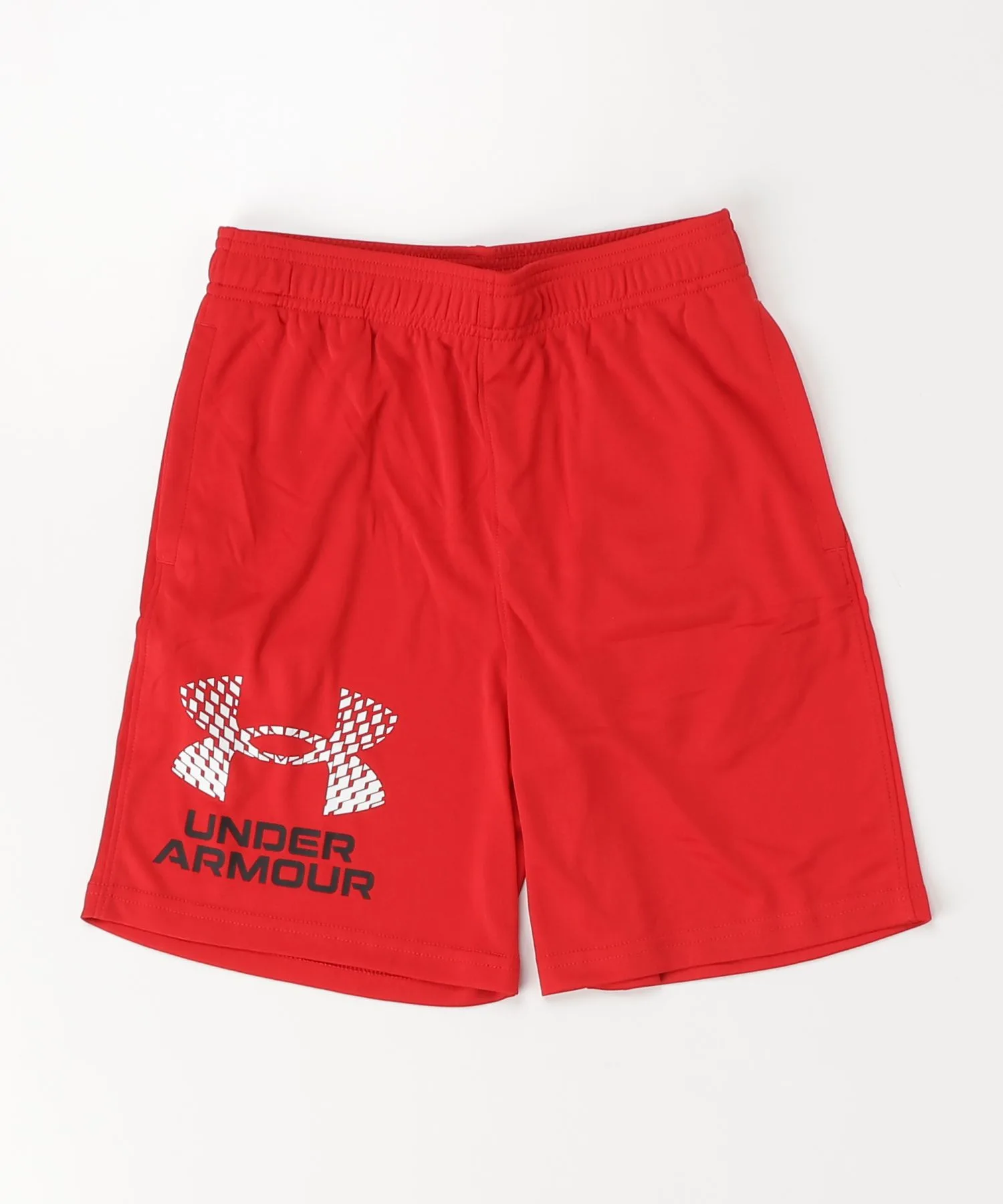 Шорты спортивные с логотипом UA Tech UNDER ARMOUR красные