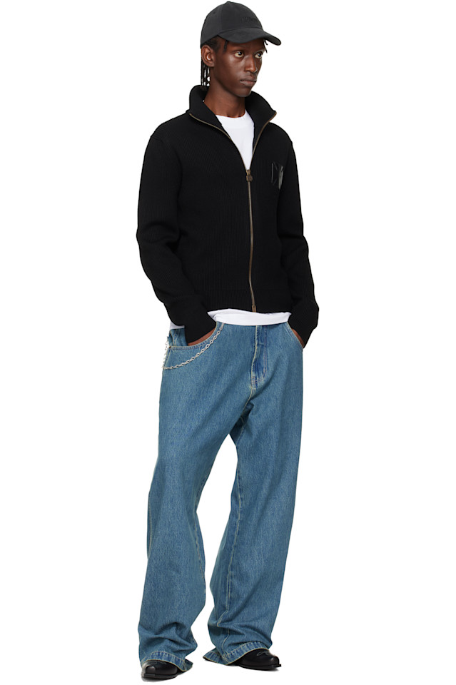 Джинсы Vetements Hip-Hop, винтажный средне-синий — фото 4