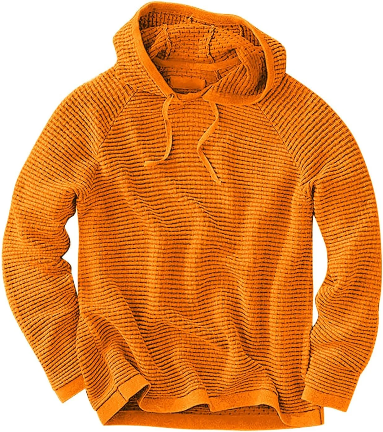 

Толстовка Waffle Knit с капюшоном, тонкая и легкая