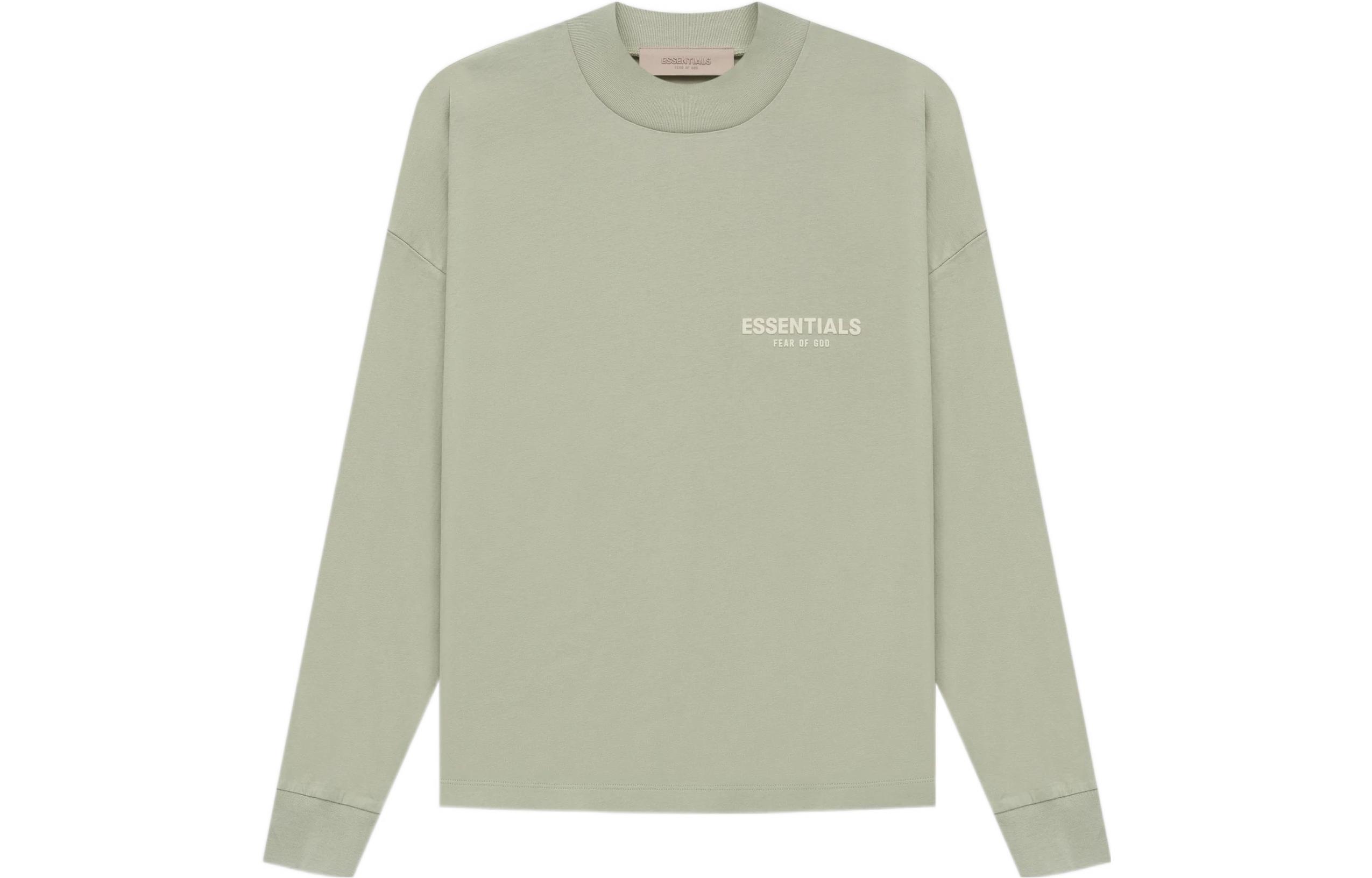 

Футболка SS22 мужская серо-зеленая Fear Of God Essentials