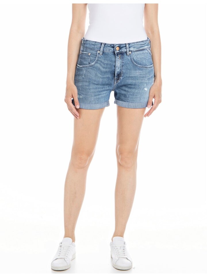 

Шорты Replay Short ANYTA regular/straight, синий