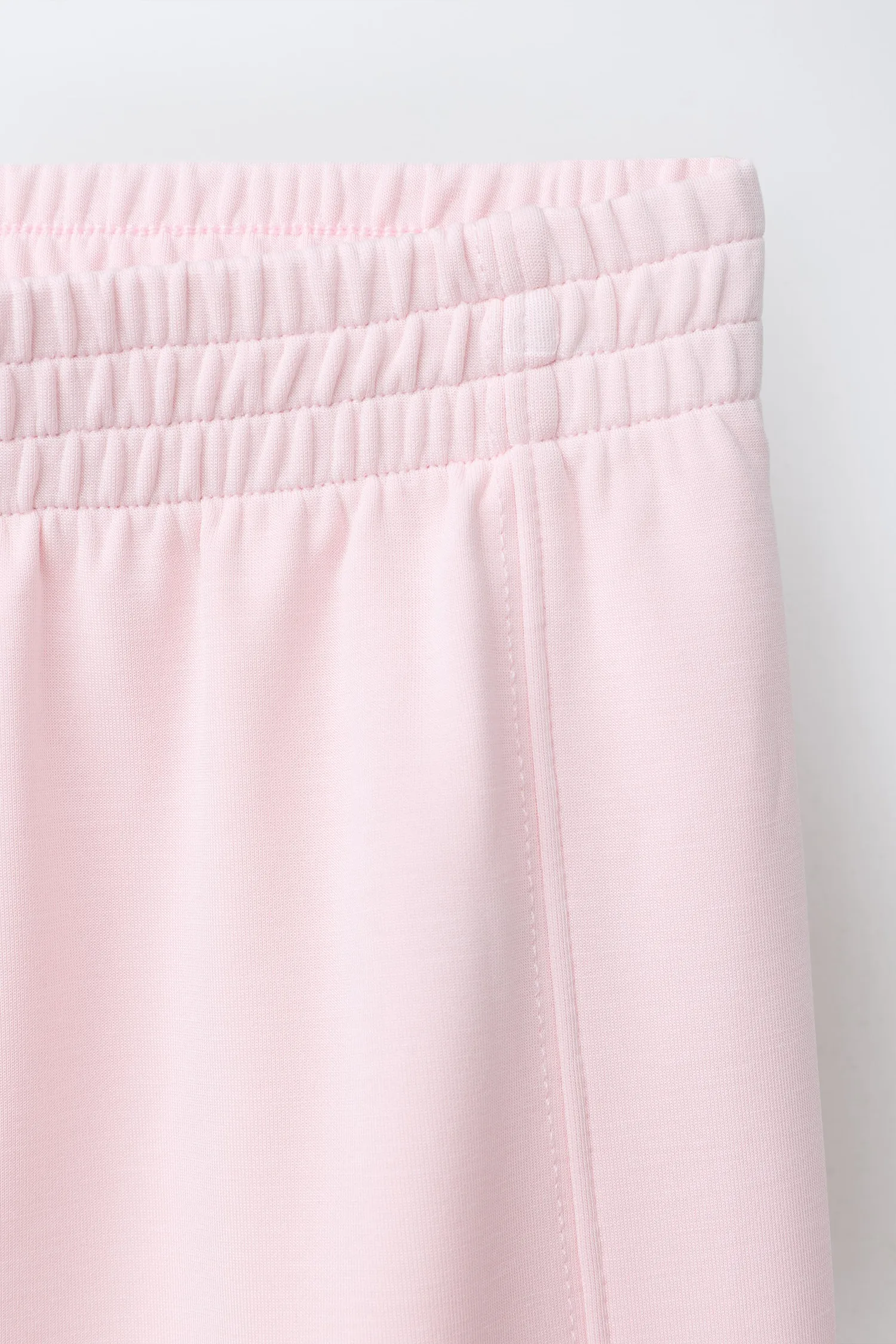 Широкие брюки с модалем Zara, пастельно-розовый — фото 3