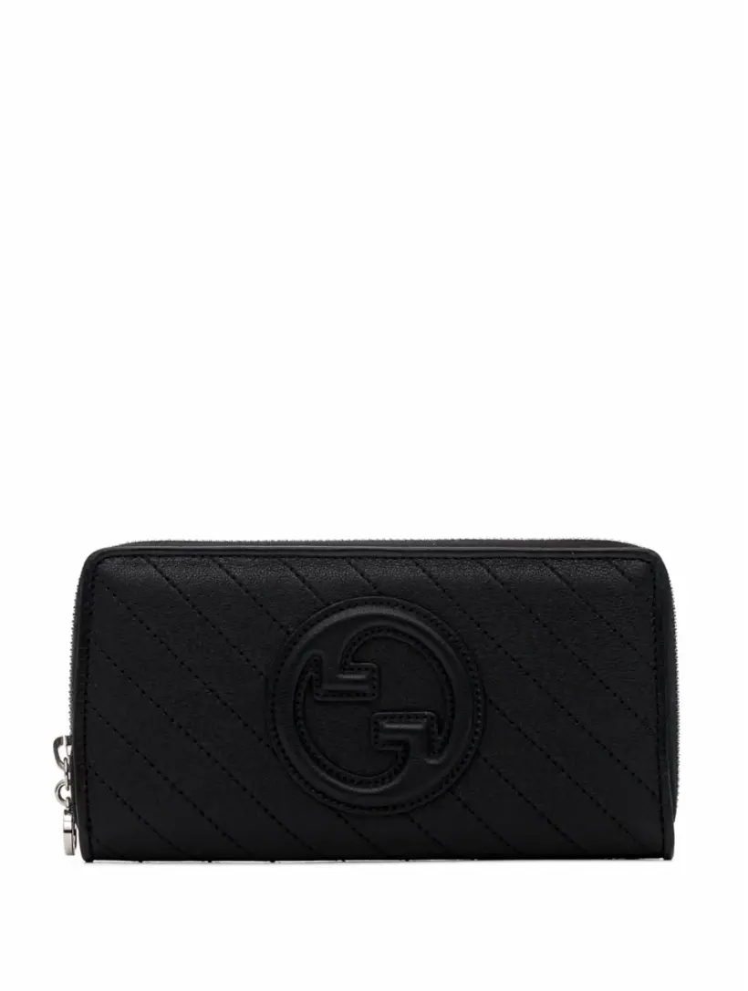 

Кожаное портмоне Gucci Blondie Gucci, черный