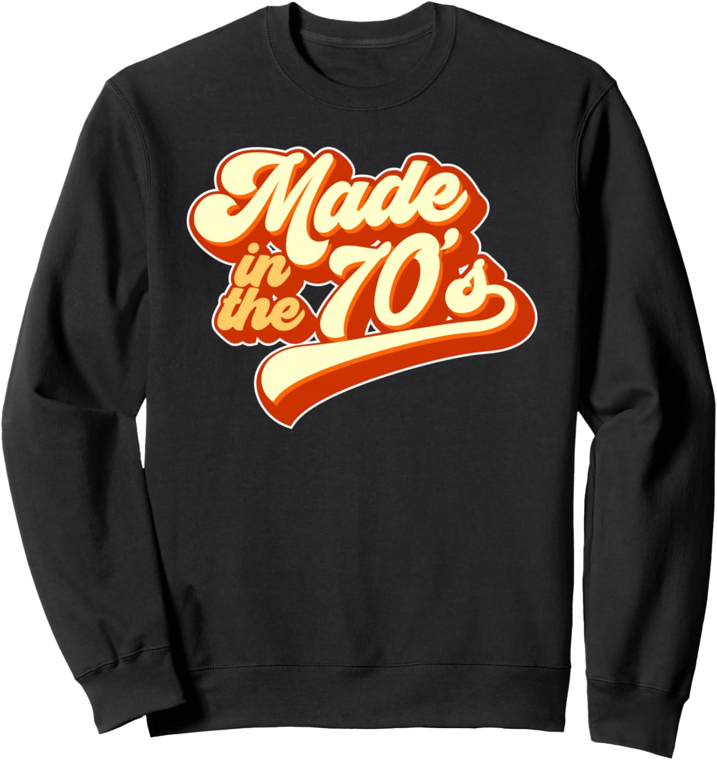 

Ретро-толстовка в стиле 70-х 70S Style, черный