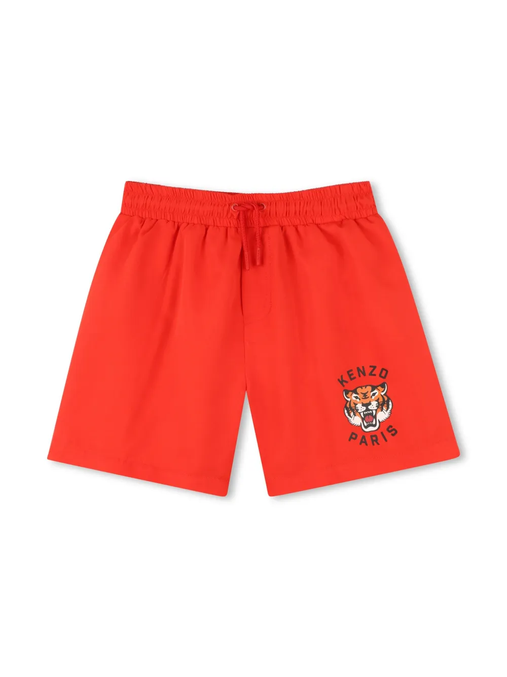 

Плавки-шорты с логотипом Kenzo Kids, красный