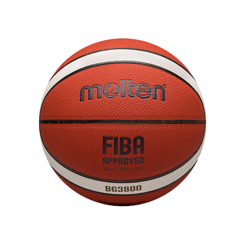 

Molten Баскетбольный мяч PU Brown White размер 5 для тренировок и соревнований unisex