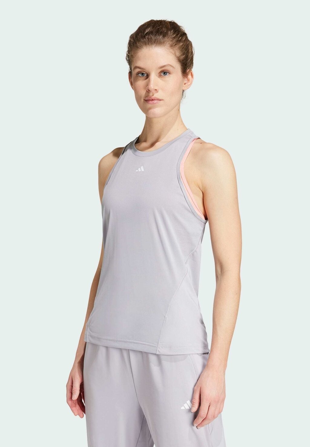 

Топ DESIGNED FOR adidas, серый
