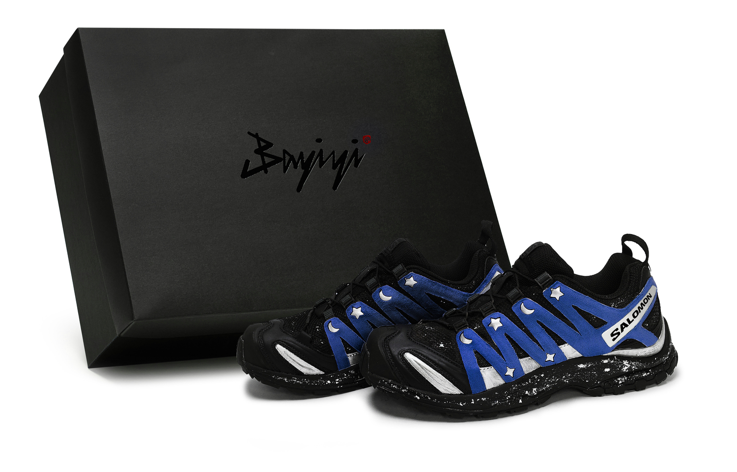 

SALOMON Дышащие низкие кроссовки для бега XA PRO 3D LA YAUTE унисекс Black Blue