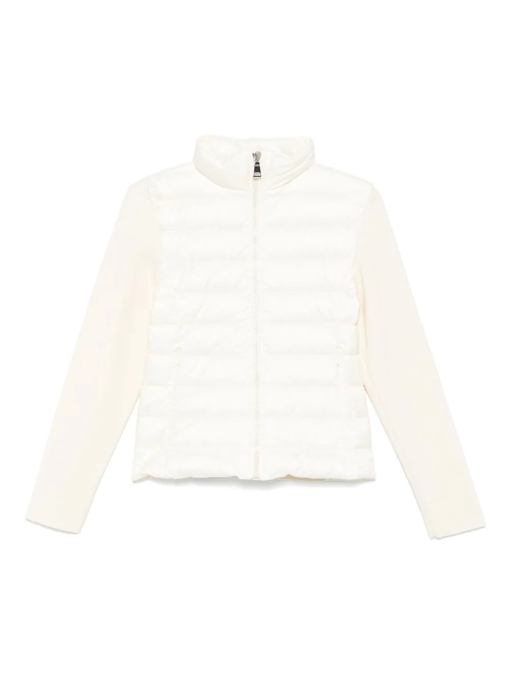 

Стеганый пуховик Moncler Enfant, белый