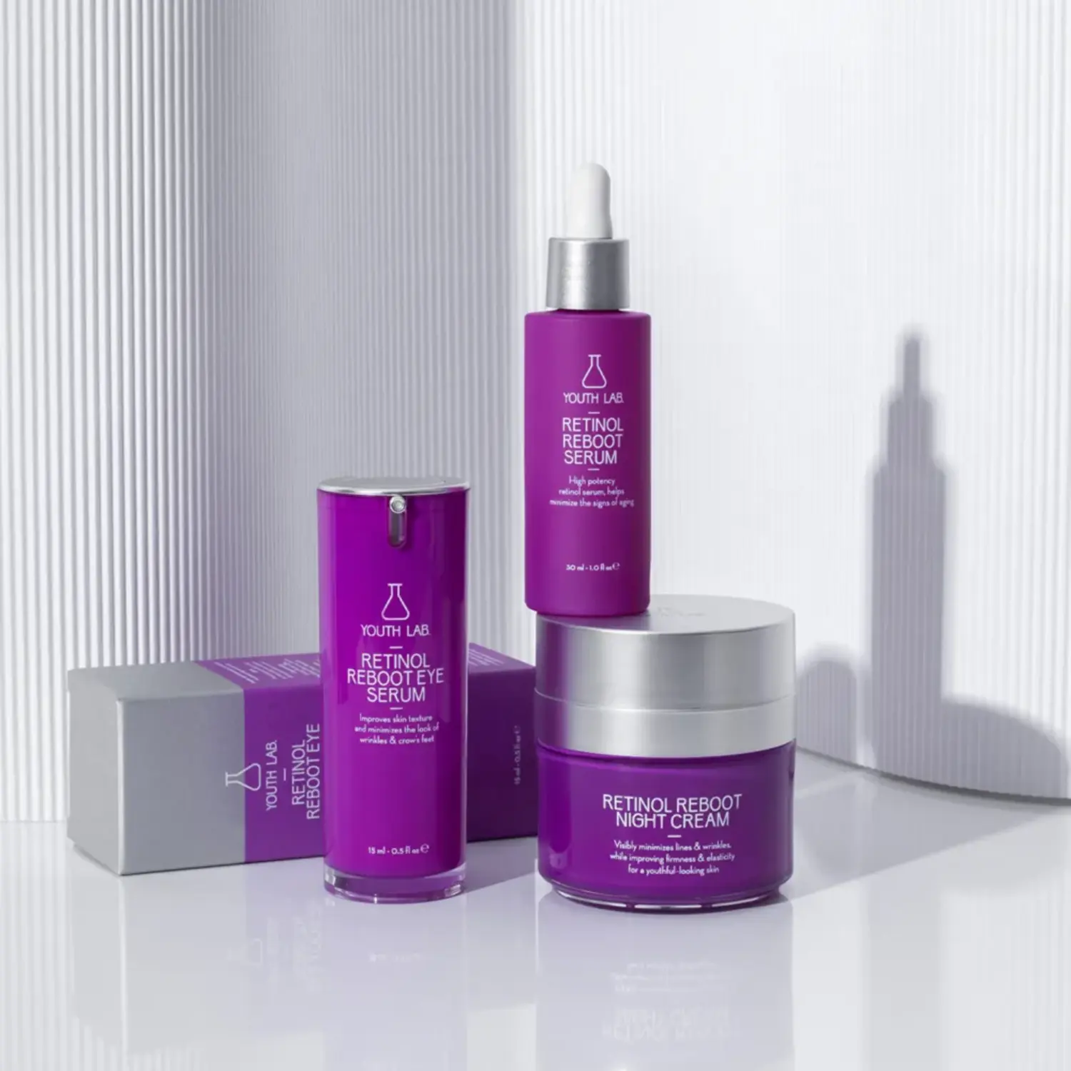 Крем для лица Youth Lab. — Антивозрастной на ночь Retinol Reboot, 50 мл — фото 3