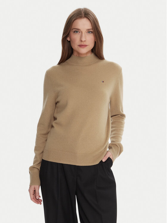 

Свитер regular fit WW0WW47468 Tommy Hilfiger, бежевый