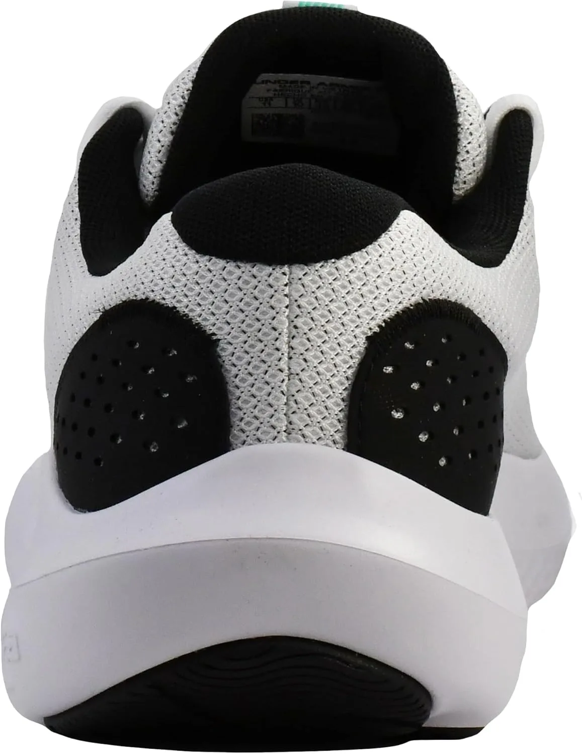Мужские беговые кроссовки Under Armour UA Charged Surge 4, белый/черный/зеленый — фото 3