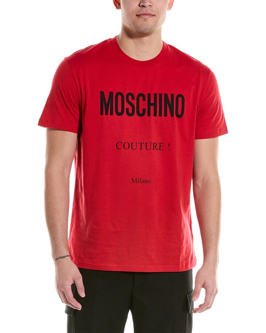 

Футболка Москино Moschino, красный