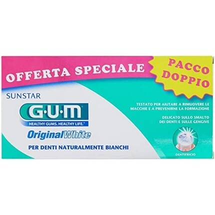 

Sunstar Iberia Оригинальная белая зубная паста, Gum