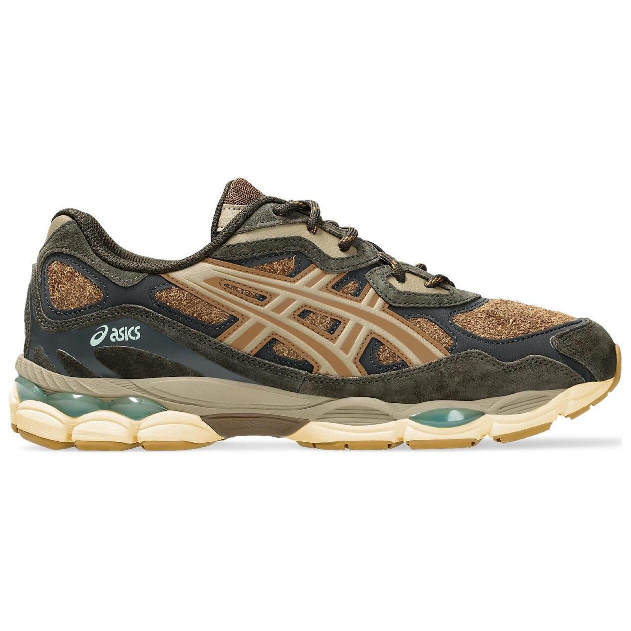 Кроссовки GEL-NYC унисекс с низким верхом коричневого цвета Asics — фото 2