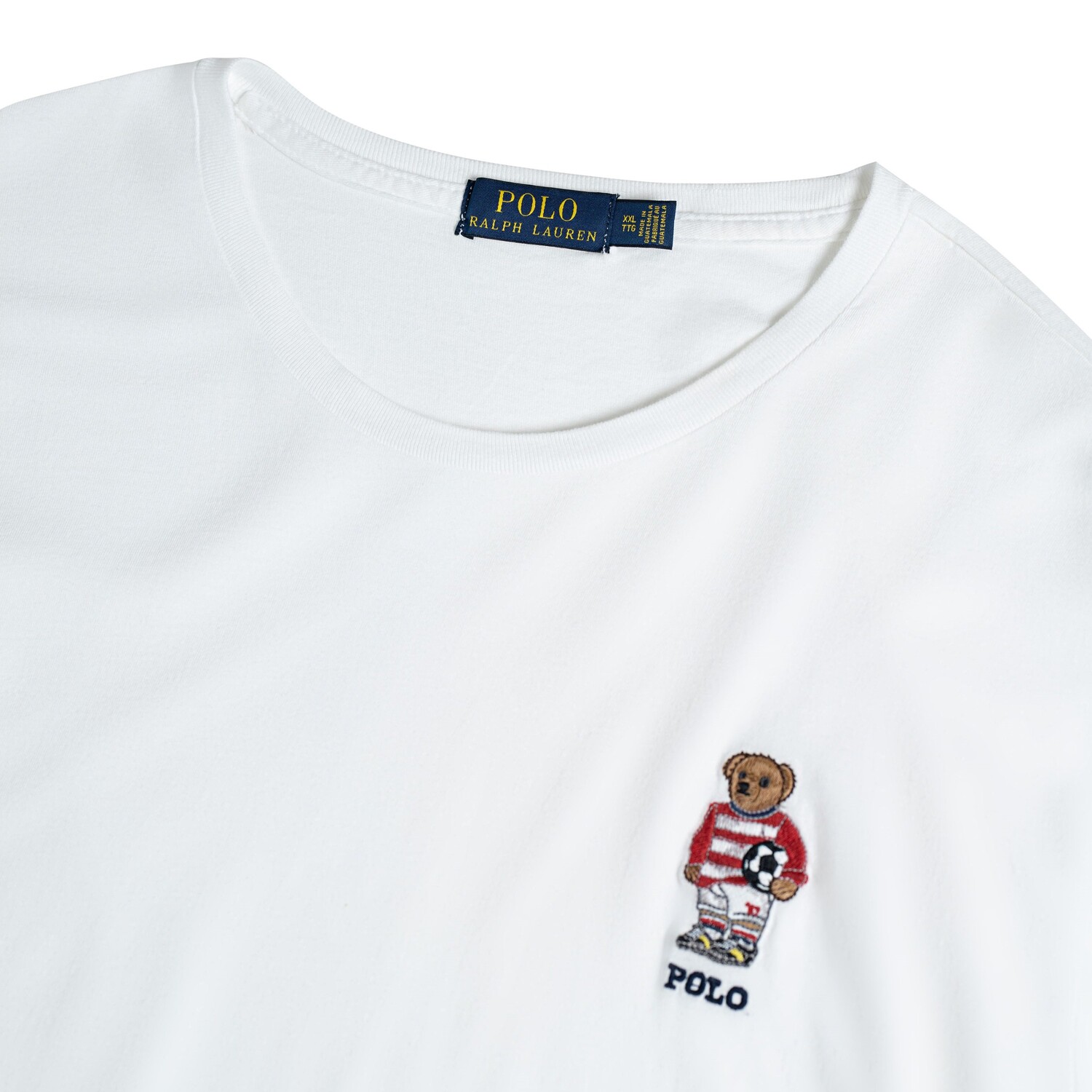 Футболка Polo Ralph Lauren New Surfing Bear, белый — фото 3