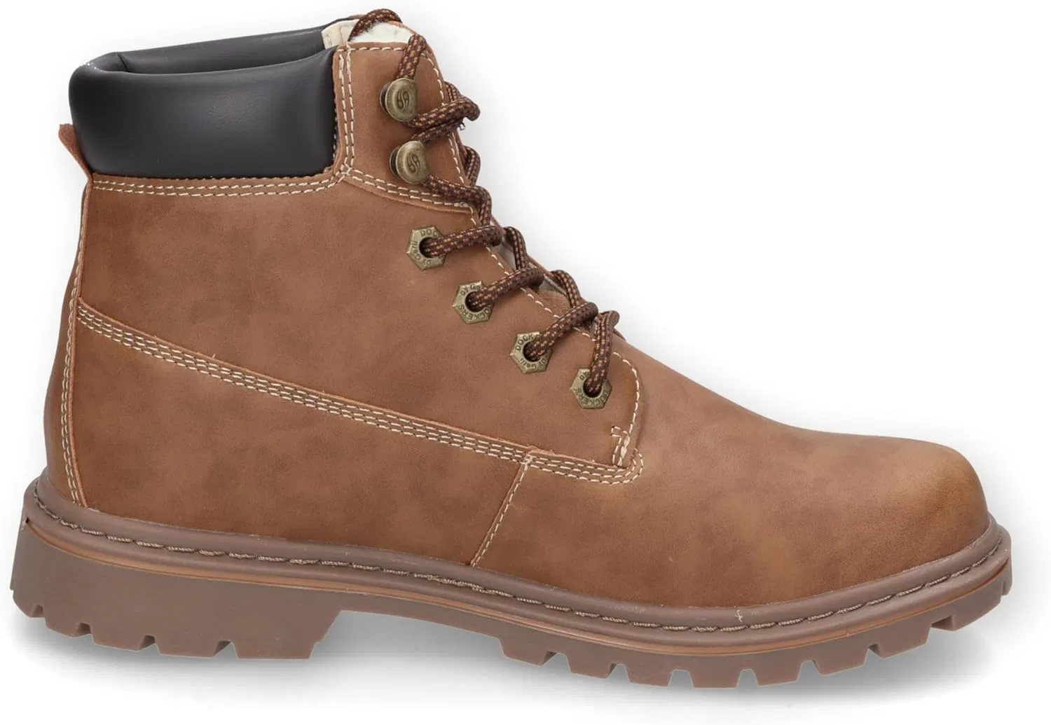 Ботинки Dockers by Gerli Men's Outdoor Shoes, Men's Sports & Outdoor Shoes, Interchangeable Footbed, Water-Repellent, Warm Lined, Cognac 470 — фото 4