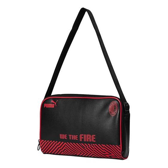 

Сумка ac milan reporter bag 'black red' Puma, черный