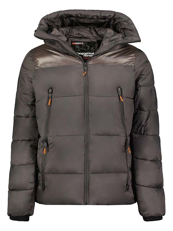 

Geographical Norway Стеганая куртка "Bayou" антрацитового цвета