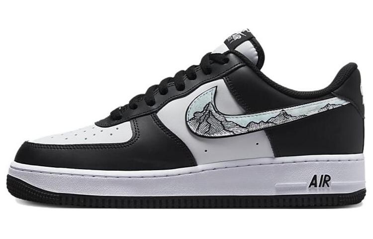 

Кроссовки Nike Air Force 1 Skateboard Shoes Unisex Low-Top Black White, черный