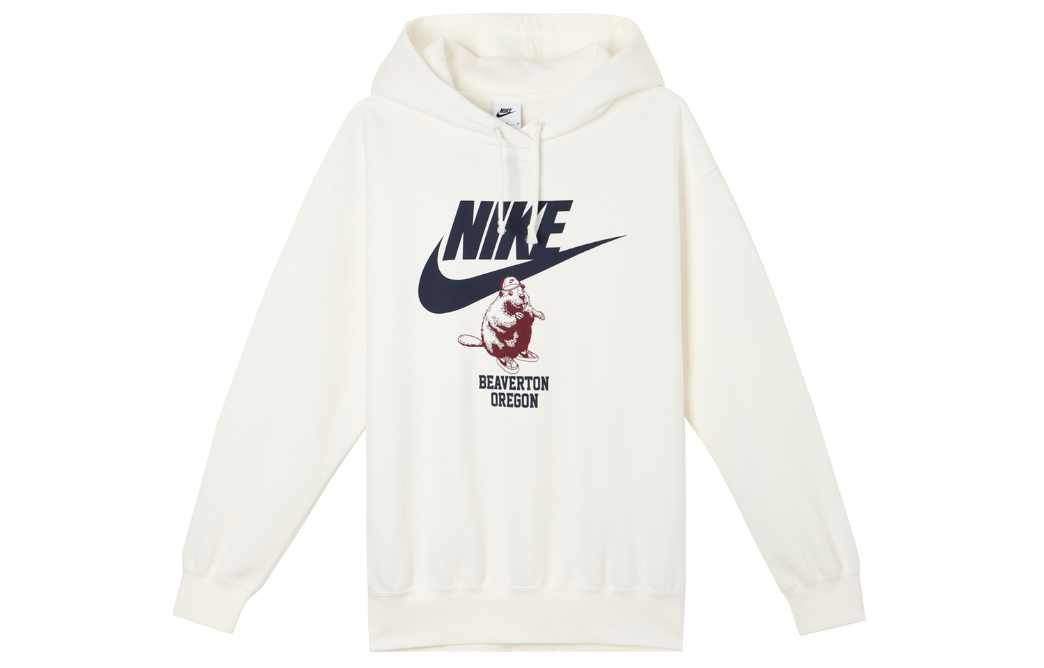 Nike Белая женская толстовка