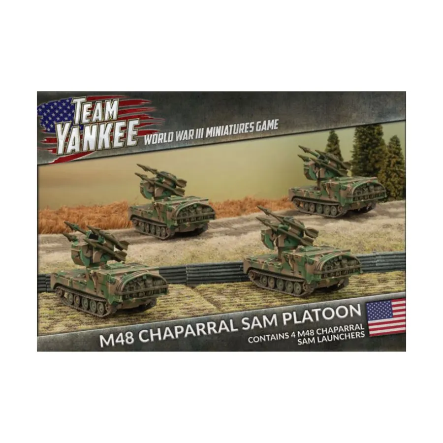 

M48 Взвод Чапараля Сэма, Team Yankee - World War III - American Army (1:100)