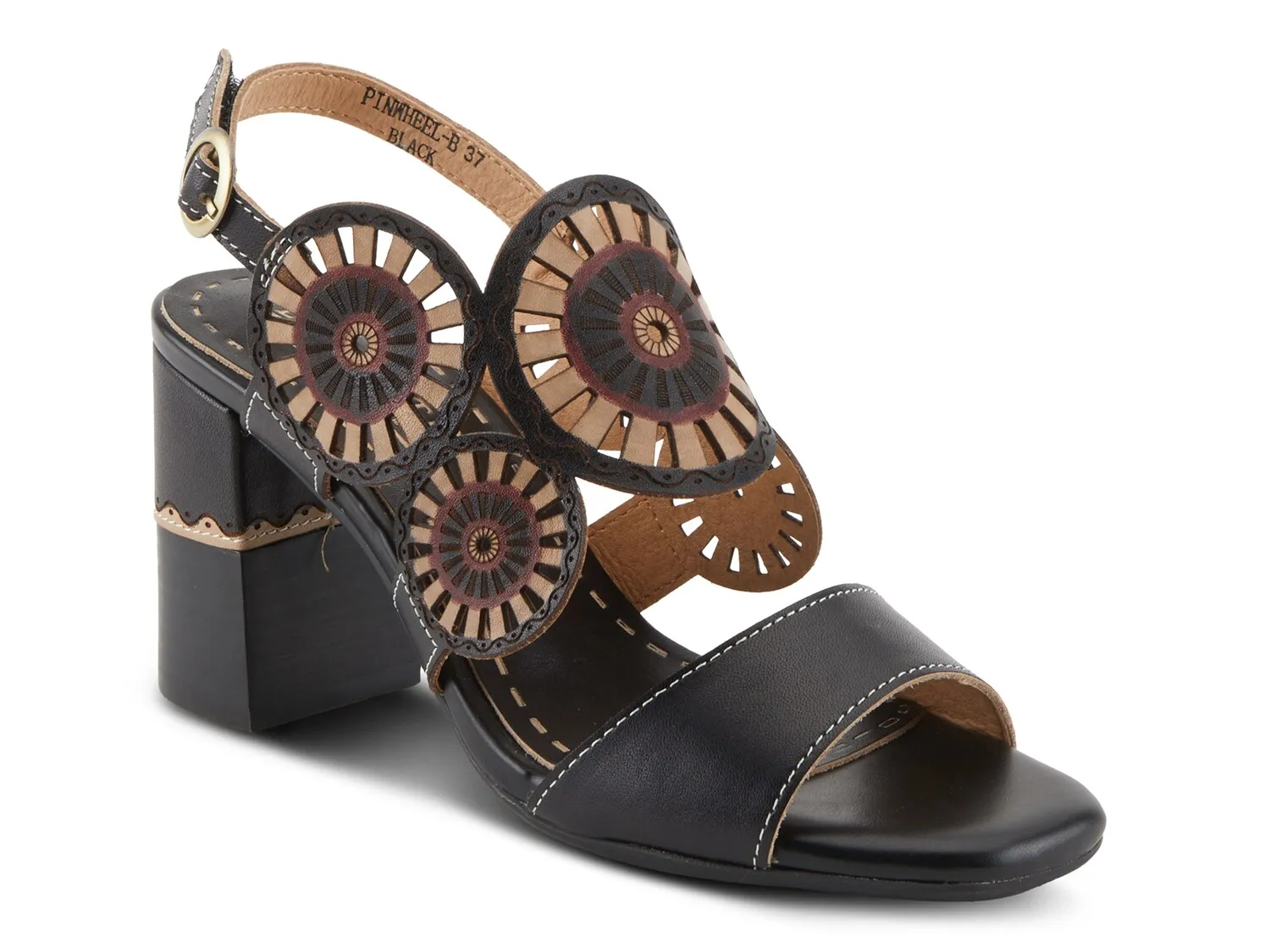 

Сандалии Pinwheel Sandal L'Artiste By Spring Step, черный
