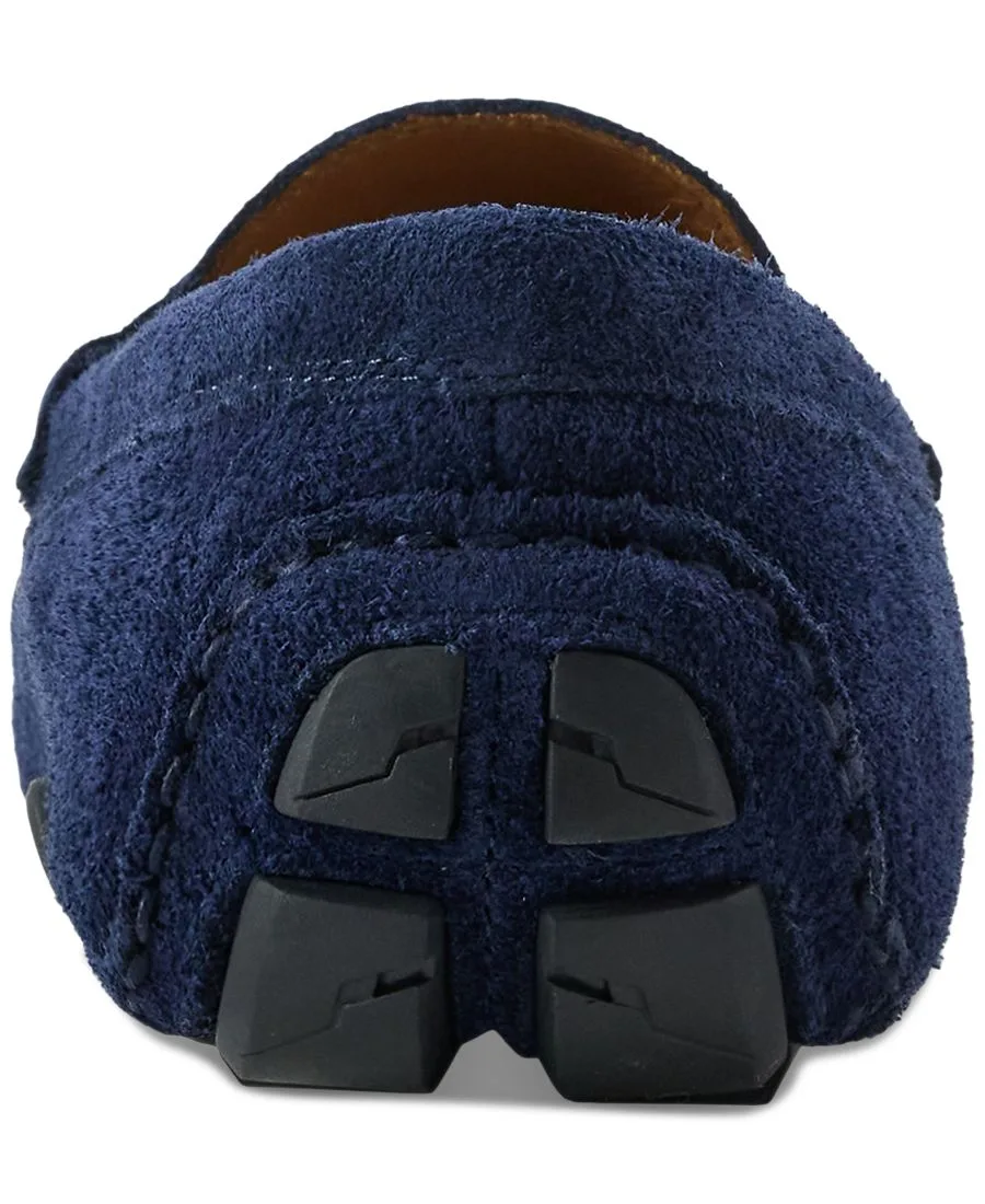 Men's Anders Suede Penny Drivers Polo Ralph Lauren, hunter темно-синий — фото 2