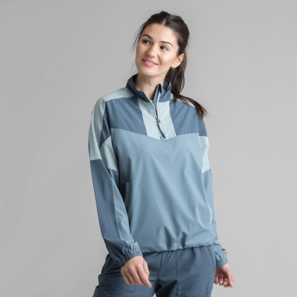 

Женская легкая куртка-пуловер Liv Outdoor, цвет aqua grey