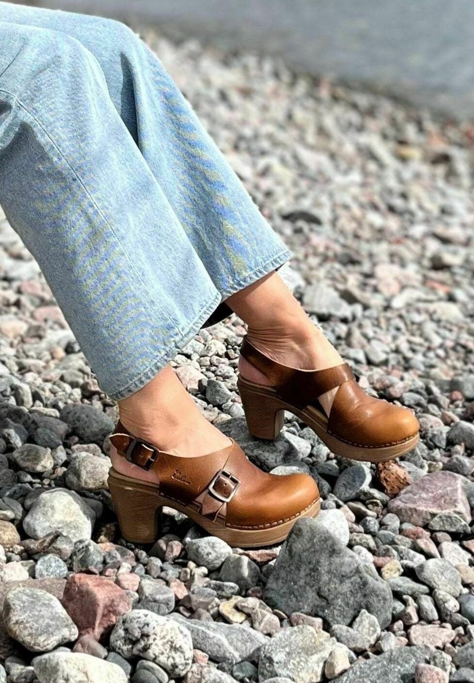 Сабо ASTRID Calou Stockholm, цвет brown