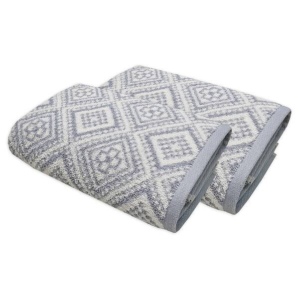 

Полотенце для душа framsohn Arabeske 2 шт, 75x0,5x150 см цвет grau-weiß