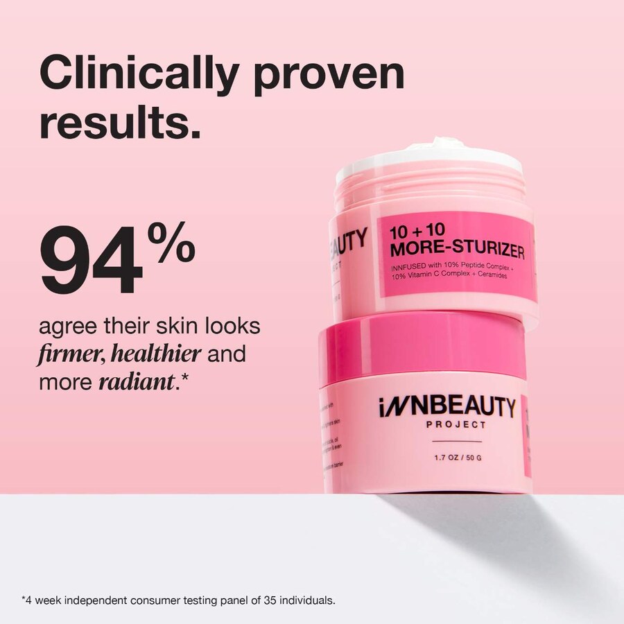 Сыворотка Innbeauty Project — Увлажняющий + 10 с % витамина С + % пептидного комплекса + церамидов, 50 мл — фото 2