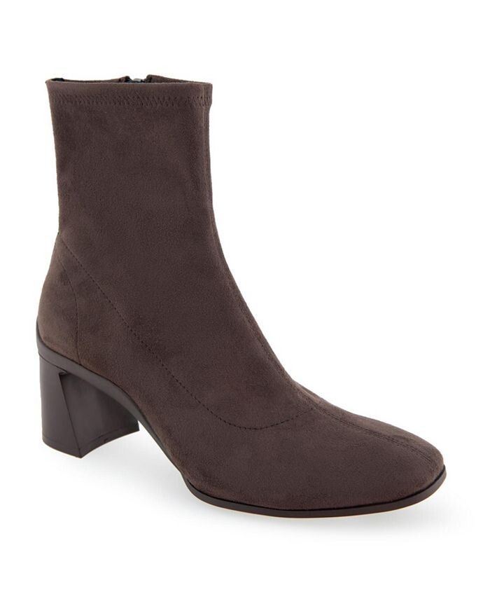 Ботинки Corinda до середины икры на среднем каблуке Aerosoles, коричневый