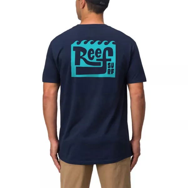 

Мужская футболка с принтом Riptide Reef, синий