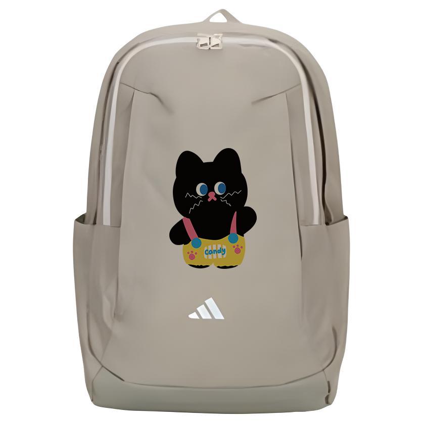 

Adidas Средний унисекс серый рюкзак из ткани, Straps Cat
