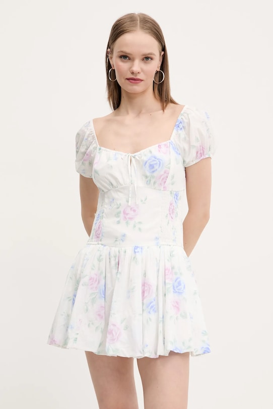 

Хлопковое платье Hollister Co., белый