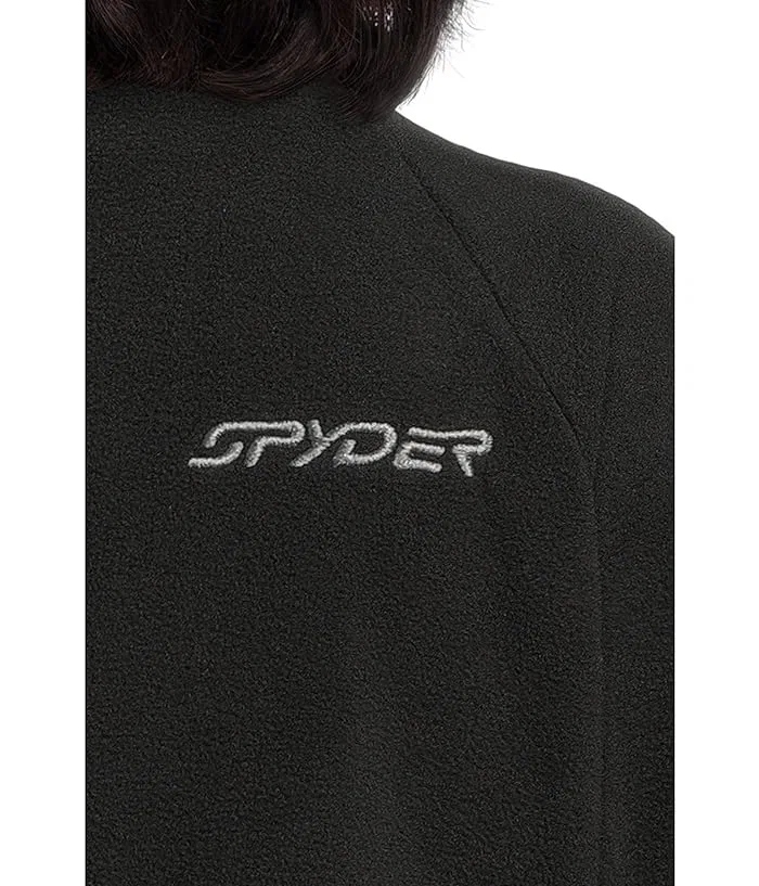 Флисовая куртка Speed Fleece 1/2 Zip Spyder Kids, Black — фото 3