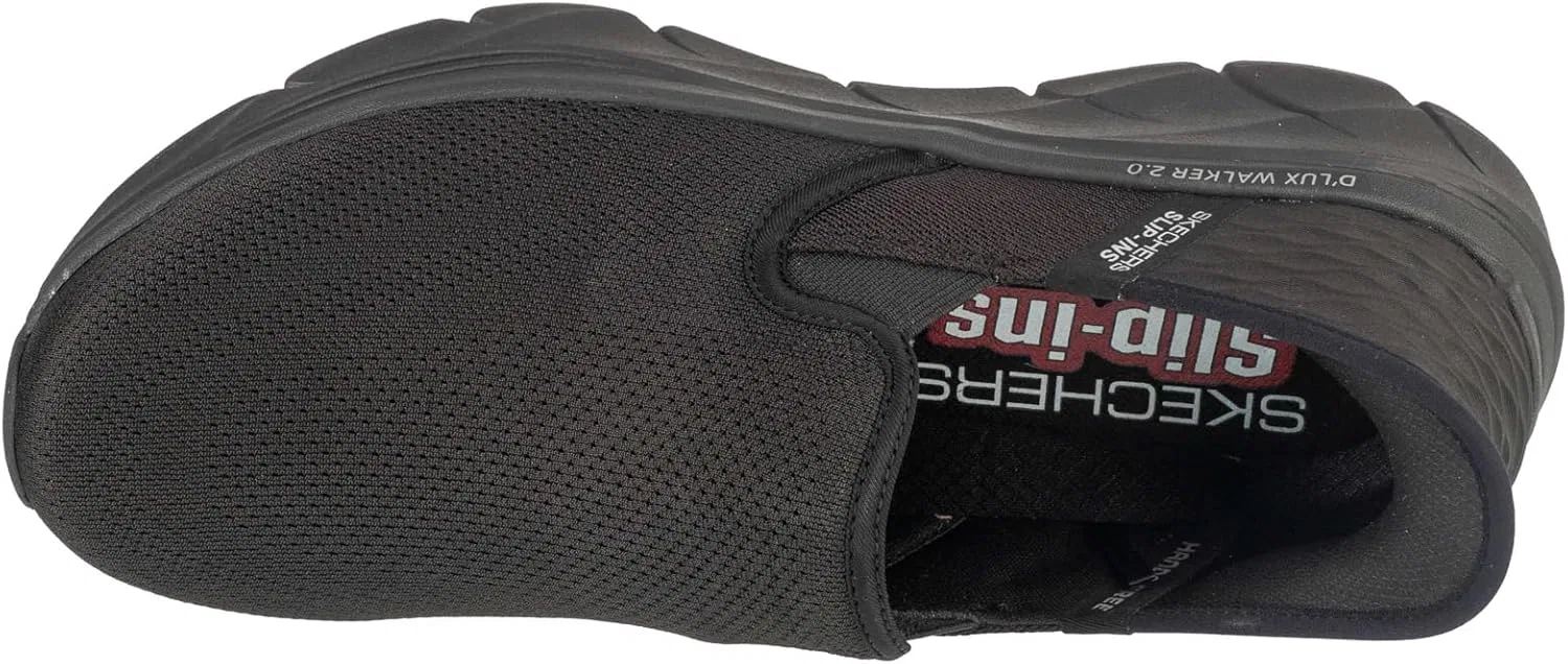 Мужские кроссовки Skechers D'lux Walker 2.0, Black — фото 3