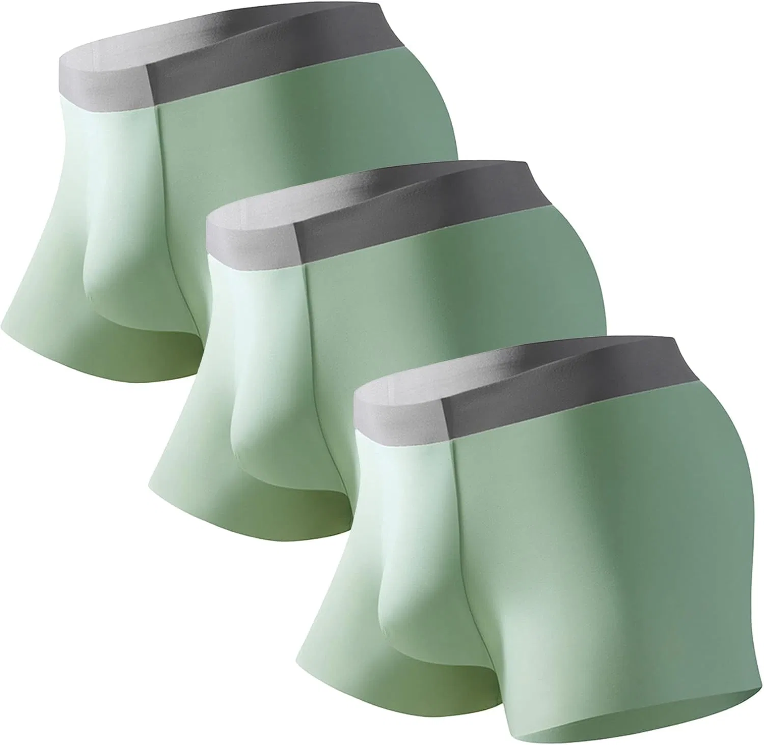 Боксеры спортивные, 3 шт., Green