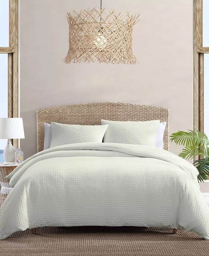 

Комплект одеял Basketweave из 3 предметов, размер King Tommy Bahama Home, зеленый