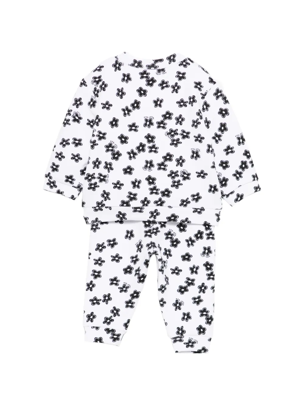 Костюм с цветочным принтом Marc Jacobs Kids, белый — фото 2