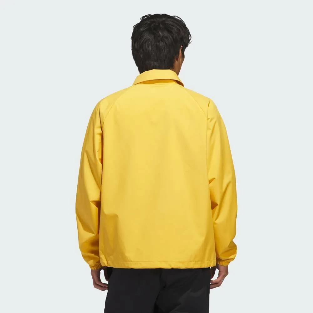 Куртка тренера по скейтбордингу Adidas, цвет Yellow — фото 3