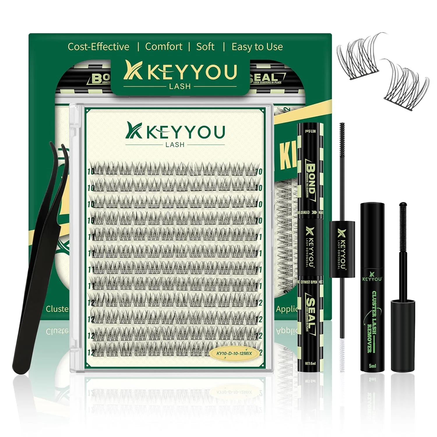 Набор для наращивания ресниц «KY10 Kit» от KEYYOU Keyyou, Ky10