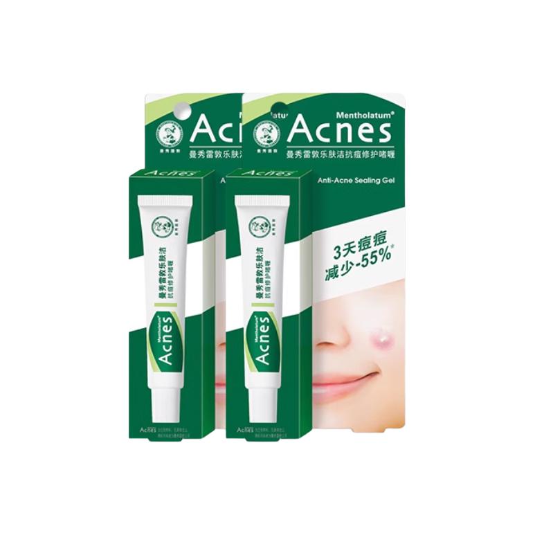 

Гель-сыворотка для контроля жирности, против акне, успокаивающая, увлажняющая, восстанавливающая, отшелушивающая 18г/18г*2 Mentholatum
