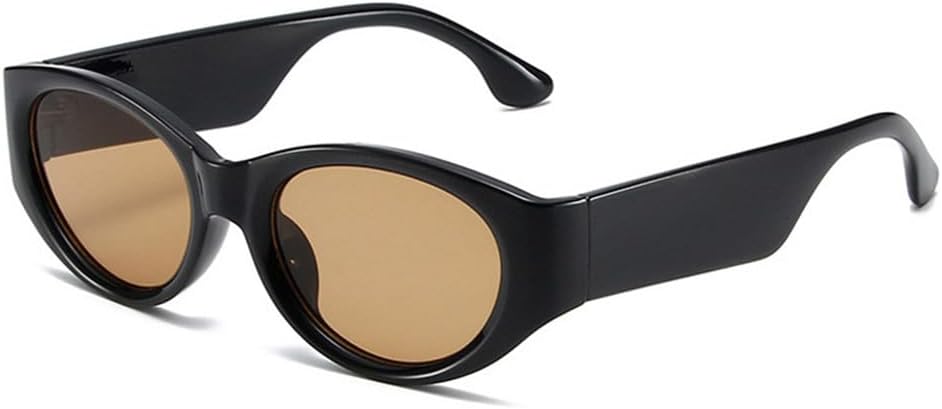 

Солнцезащитные очки «кошачий глаз» для женщин, конфетные цвета, защита от УФ-излучения UV400, панк-стиль, толстая оправа, для мужчин, для занятий спортом на открытом воздухе, бега и езды generic, Black-brown