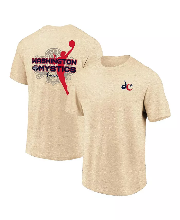 

Мужская и женская футболка Natural Washington Mystics WNBA Team Elite Fanatics