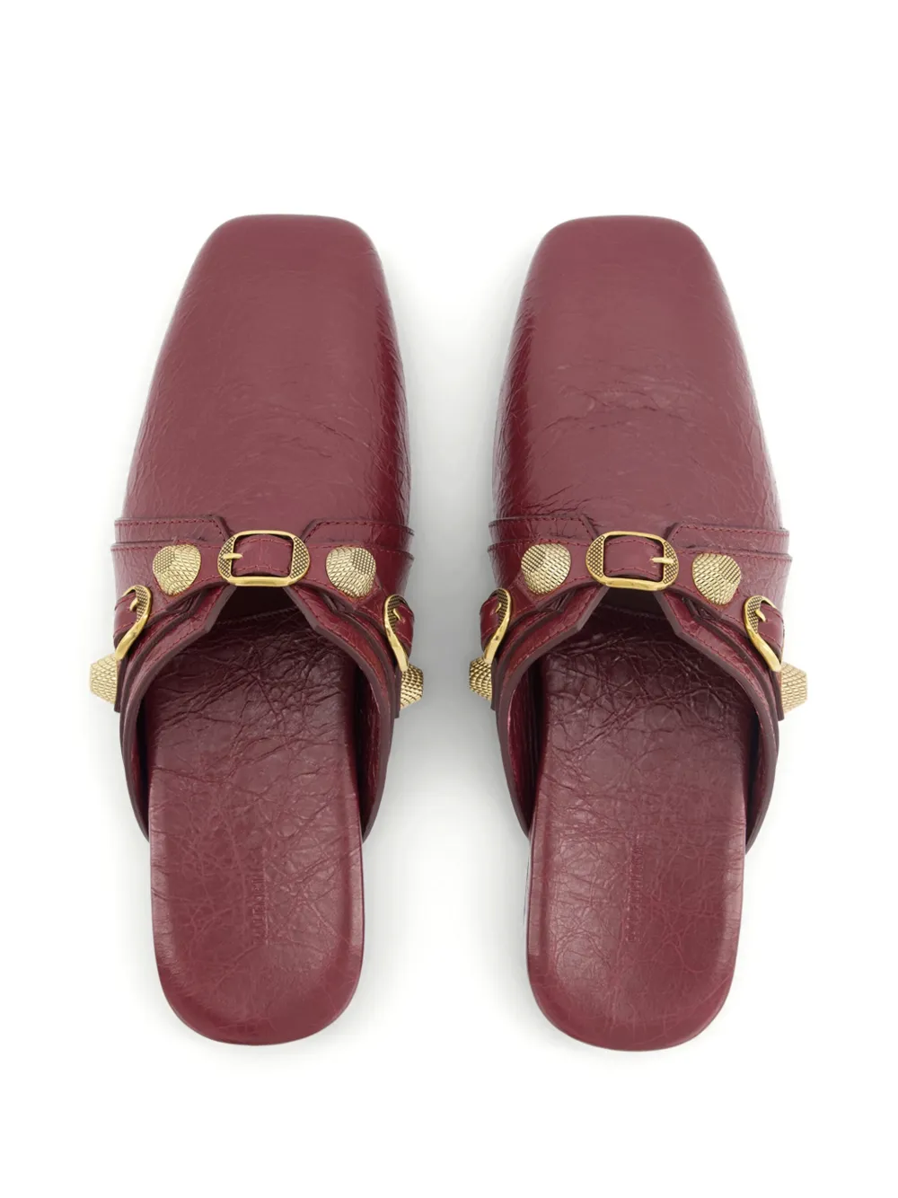 Мюли Cosy Cagole BALENCIAGA, красный — фото 4